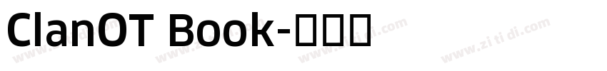 ClanOT Book字体转换